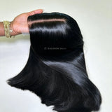 40 Inch Bone Straight Human Hair Wig 13x4 13x6 HD Transparent Lace Wigs Brazilian Full Lace Frontal Wig For Women 250% Density