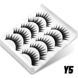 Cat Eyelashes Fluffy 3D Mink Eyelashes Natural Look False Lashes for Daily Party Wedding Lightweigh Reusable Makeup
