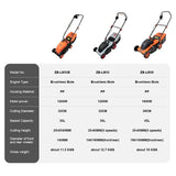 Handheld Electric Weeder and Lawn Trimmer, Cordless Brushless Garden Tool