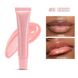 Moisturizing Mirror Water Light Lip Gloss Nude Brown Lip Oil Makeup Plumping Liquid Lipstick Transparent Cosmetics Make Up New