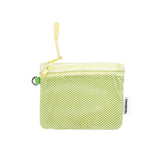 Travel Makeup Storage Bags | New Mesh Coin Purse & Simple Portable Mini Bag (Multi-purpose Square Bag Double-layer Zipper Card Holder)