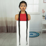 48" Super Long Cornrow Knotless Braids Wig | Full Lace Frontal