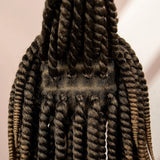 Twisted Braided Bob Wig | Full Lace Cap | Kanekalon Fibre