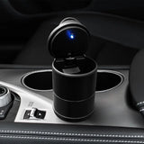 Portable Car LED Ashtray Universal Auto Ashtray Cigarette Ash Holders Cup Car Interior Decor Auto Accessories Interior