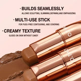 Contour Stick Cream Long-wear Lightweight Stick Easy to Sculpt Face Concealer Bronzer Contouring Makeup Pen