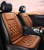 2pcs Winter Heated Car Seat Cover 12V Heating Warmer Car Seat Cushion Auto Universal Protector Cloak Cover Pads Set New Amagi