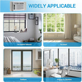 6000 BTU Smart Window Air Conditioner with WiFi - Cools Rooms to 250 Sq Ft, Remote & App Control for Bedroom Office