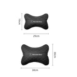 Car Seat Head Support Cushion Lumbar Pillow Interior Accessories For Mercedes Benz AMG Smart W205 C300 W203 W206 W108 W124 W126