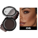 Woman makeup 6-Color Matte Bronze Powder Velvety Smooth Natural Setting Powder Makeup