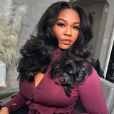 250% Glueless Wig Body Wave Human Hair Wigs Pre Cut 13x4 13x6 HD Lace Frontal Wigs Pre Plucked Curly Lace Front Human Hair Wigs
