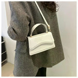 High Quality PU Leather Handbag & Purse for Women | Solid Color Shoulder Crossbody Bag (Lady Messenger, Small Tote for Girls)