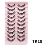Russian Strip Lashes Makeup Lashes 25mm 3D Mink Volume Fluffy Natural False Eyelashes Thick Dramatic Mink Eyelashes Wholesale