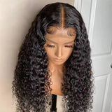 HD Transparent Lace Front Human Hair Wigs Jerry Curly Wig Lace Closure Wigs Human Hair Wig 13x4 13x6 Frontal Wigs