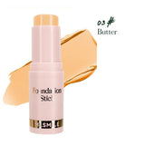 Facial Stick Foundation Full Coverage Dark Skin Foundation Makeup Lasting Oil-control Concealer Base Cream Matte Natural Primer