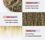 18 Inch Passion Twist Braids Crochet Hair | Afro Kinky Curly | 60 Strands