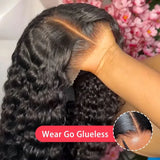 13x6 HD Lace Loose Deep Wave Frontal Wigs 42 Inch Deep Curly Lace Front Human Hair Wigs Preplucked Glueless Wig Human Hair