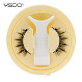 YSDO Magnetic Eyelashes Reusable Winged Magnetic 3D Mink lashes Long-Lasting No Glue Needed False Eyelashes with Tweezer Makeup