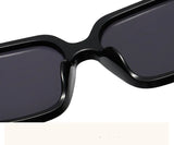 Fashion Square Frame Sunglasses for Women Luxury UV Protection Large Frame All-Match DS-8052-1