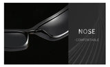 Unique Y2K Designer Luxury Sunglasses Women Rectangle Big Frame Sun Glasses For Men Outdoor UV Protection Classic 2000S Black Sh