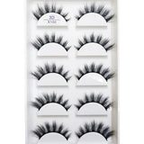 New 5 Pairs Natural 3D False Eyelashes Makeup Mink Eyelash Fake Eye Lashes Faux Cils Make Up Beauty Maquillaje Tools H13 Cat