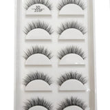 Transparent 3D Mink Eyelashes, Natural Clear False Eye Lashes, Soft Invisible Eyelash, Wispy Makeup Faux Cils, H13 X08, 5 Pairs