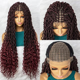 Goddess Box Braids Wig | Curly Ends | Full Lace | Crochet Hair | Black Women