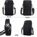 Women's Handbags Black Explosive Coffee Cat Messenger Bags | Female Cartoon Shoulder Bag Purse (Fashion Mobile Phone Crossbody Bags)