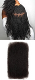 Rebecca Afro Kinky Bulk Human Hair for Braiding | Remy Virgin Brazilian Extensions (Multi-Color)