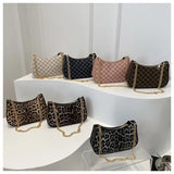Women's Vintage Style Square Handbag Shoulder 23x6.5x14.5cm