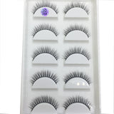 15 Style 5 Pairs 3D Eyelashes Natural False Eye Lashes Thick Faux Mink Lashes Soft Fake Eyelash Wispy Makeup Cilios