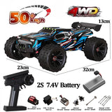 9522PRO 85KM/H High-speed RC Car Brushless Four-wheel Drive Off-road Drift 1:16 Professional Racing Car 9522 50KM/H Boy's Toy