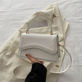 High Quality PU Leather Handbag & Purse for Women | Solid Color Shoulder Crossbody Bag (Lady Messenger, Small Tote for Girls)