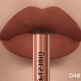 QIBEST Liquid Lipstick Waterproof Velvet Nude Matte Sexy Red Lip Gloss Long Lasting Nonstick Lip Stain Makeup 24 Colors Hots