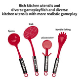 Children's simulated high fidelity cooking toys, home and school use chefs to pretend toy sets suitable for role-playing kitchen