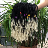 10" Braided Bob Wig | Afro Dreadlock Wig | Curly Ends | Synthetic Crochet Wig | Cosplay