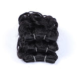 Brazilian Jerry Curly Human Hair Bundles | Natural Romance Curl Remy Weave (100g)