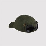 Aviator Baseball Cap – Unisex Summer Hat with Built-In Sunglasses