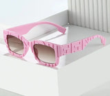 Luxury Brand Designer Square Sunglasses