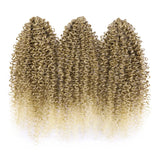 18 Inch Passion Twist Braids Crochet Hair | Afro Kinky Curly | 60 Strands