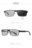 BARCUR Sunglasses Men’s Original Rectangle Fashionable Business Sunglasses – Polarized UV400 Protection for Driving Hiking Sports and Casual Wear – Trendy Fashion Shades Oculos De Sol with Anti-Reflective TAC Lenses