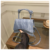 Fashionable Women's Shoulder Bag | Pure Color Trendy Crossbody Bag & Simple Casual Diagonal Bag (Small Square Bags for Autumn & All Seasons)
