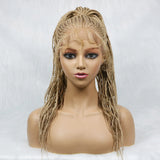 Kima Cornrow & Bantu Knot Braided Wig | Stitch Braids | Full Lace | Heat-Resistant Synthetic Hair