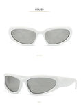 Unique Y2K Designer Luxury Sunglasses Women Rectangle Big Frame Sun Glasses For Men Outdoor UV Protection Classic 2000S Black Sh