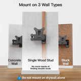 Adjustable TV Mounts Wall Mount Bracket Supports 10"-32" LED/LCD TVS,Holds Up to 10kg, VESA 100*100, Home Office Use TV Stand