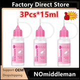 15ML Nail Glue Remover for Press on Acetone Free Nail Polish Remover Multi-Functional Remover for Nails Tips Gentle Glue Remover