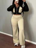 2 Piece Women Sets Autumn Winter Matching Sets Two Pieces Sets Long