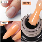 MTSSII 7ml Quick Extension Nail Polish Jelly Transparent Nude Pink Red Hard Gel  Quick Building Nail Art Gel Varnish For Nails
﻿