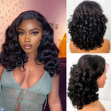 12A Raw Vietnamese Bouncy Wave Wig | 13x4 Lace Frontal | 250% Density