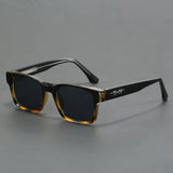 Quality Square Polarized Sunglasses Men Metal Core UV400 Unisex Sun Glasses Travel Hiking Beach Fishing Eyewear
