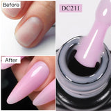 MTSSII 7ml Quick Extension Nail Polish Jelly Transparent Nude Pink Red Hard Gel  Quick Building Nail Art Gel Varnish For Nails
﻿